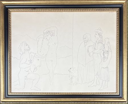 Литография Picasso - Danse Des Banderilles