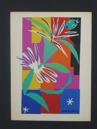 Литография Matisse - Danseuse créole, 1950