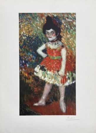 Литография Picasso - Danseuse naine (Barcelona Suite)