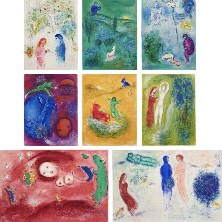 Литография Chagall - Daphnis and Chloé full album
