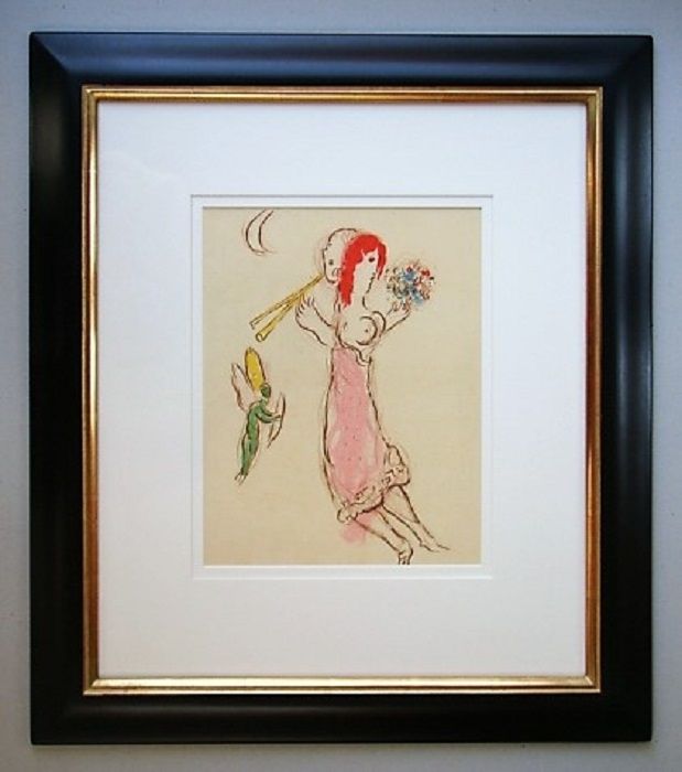 Литография Chagall - Daphnis et Chloé