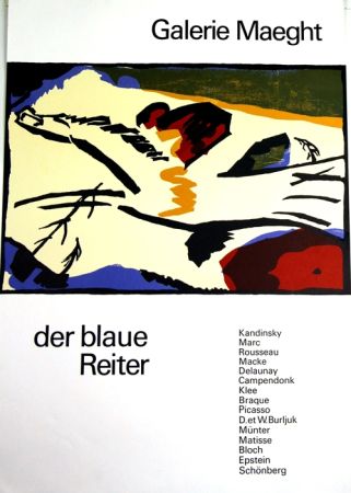 Литография Kandinsky - De Blaue Reiter