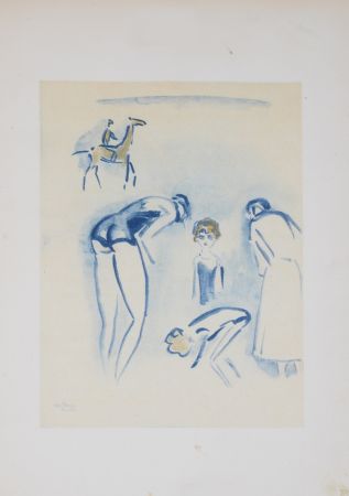 Литография Van Dongen - Deauville, 1925 - Scarce!