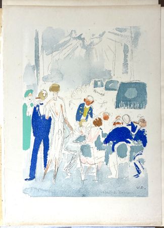 Трафарет Van Dongen - Deauville, la salle de baccara - 1931