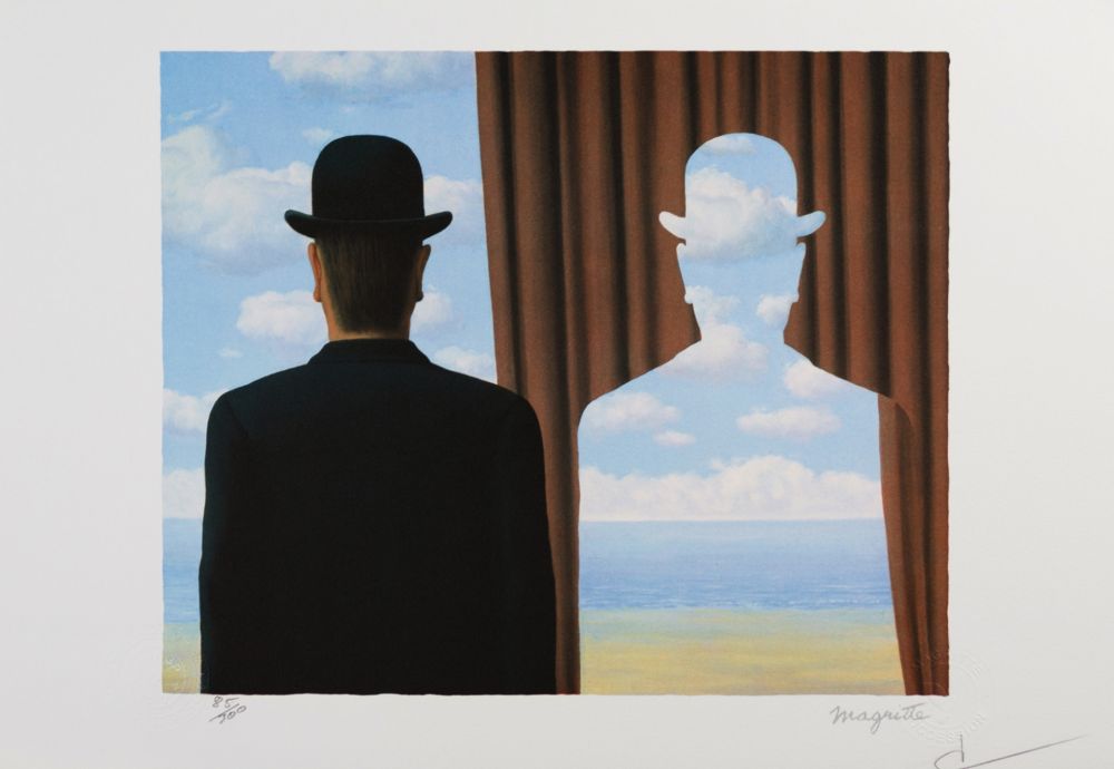 Литография Magritte - Decalcomanie