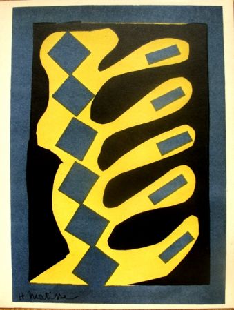 Литография Matisse - Decoupages pour le XXe  Siecle