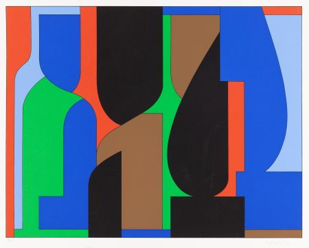 Литография Vasarely - Denfert