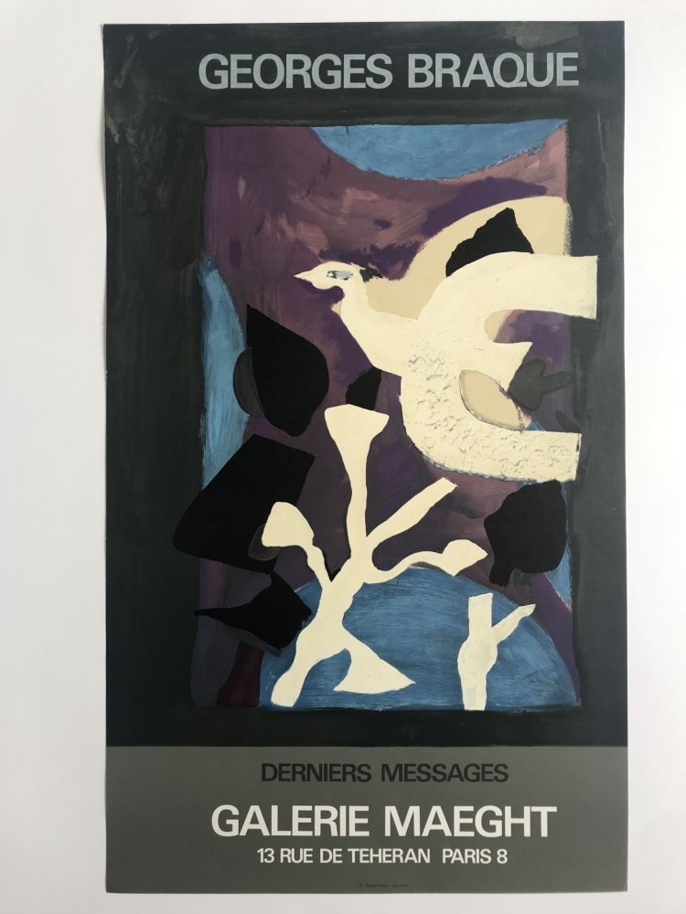 Афиша Braque - Derniers Messages / Galerie Maeght