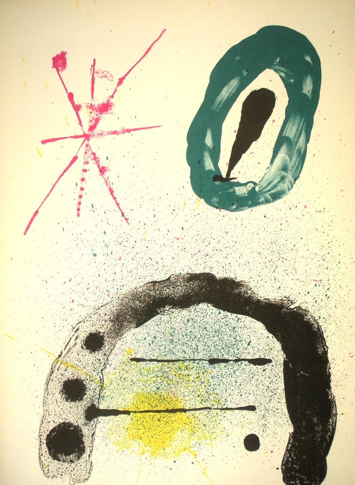 Иллюстрированная Книга Miró - Derriere le Miroir n. 139/140