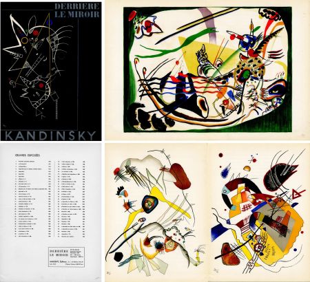 Иллюстрированная Книга Kandinsky - DERRIÈRE LE MIROIR N°101-102-103. KANDINSKY. Sept-Oct-Nov. 1957.