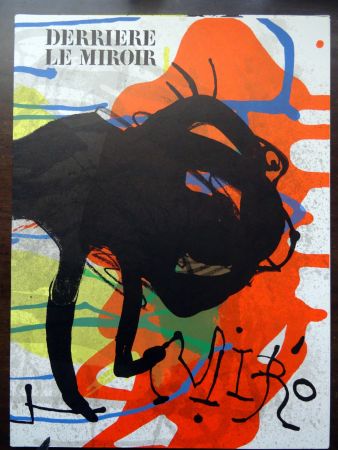 Иллюстрированная Книга Miró - DERRIÈRE LE MIROIR N°203 ''SOBRETEIXIMS ET SACS''