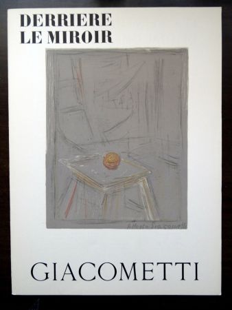 Иллюстрированная Книга Giacometti - DERRIÈRE LE MIROIR N°65
