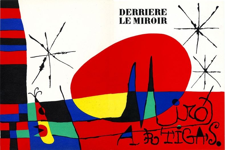 Литография Miró - DERRIÈRE LE MIROIR N°87-88-89. MIRO ARTIGAS. Juin-Juillet-Août 1956.