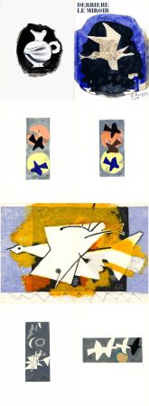 Иллюстрированная Книга Braque - DERRIÈRE LE MIROIR N° 115. BRAQUE. Juin-Juillet 1959.