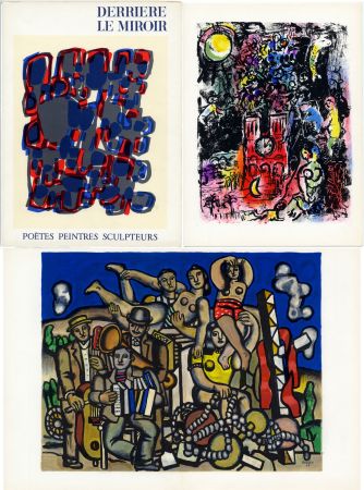 Иллюстрированная Книга Chagall - DERRIÈRE LE MIROIR N° 119. POÈTES, PEINTRES, SCULPTEURS; 1960) (CHAGALL - MIRO - BRAQUE - CHILLIDA - TAL-COAT, etc)