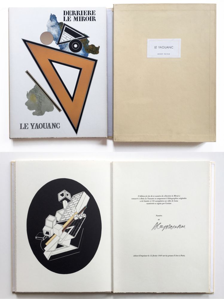 Иллюстрированная Книга Le Yaouanc - DERRIÈRE LE MIROIR N° 176. Février 1969. TIRAGE DE LUXE SIGNÉ.