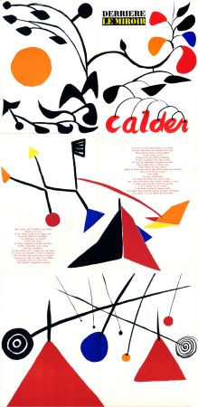 Иллюстрированная Книга Calder - DERRIÈRE LE MIROIR N° 69-70. CALDER. Octobre-novembre 1954.