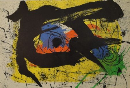 Литография Miró - DERRIÈRE LE MIROIR, No 203. Miró.