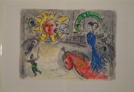 Иллюстрированная Книга Chagall - DERRIÈRE LE MIROIR, No 235. 