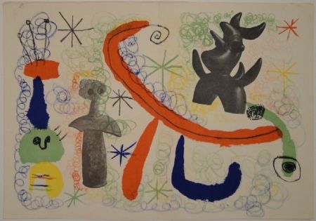 Иллюстрированная Книга Miró - DERRIÈRE LE MIROIR, Nos 29-30