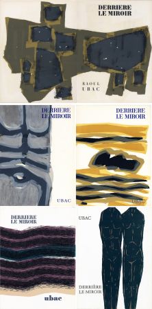 Иллюстрированная Книга Ubac - DERRIÈRE LE MIROIR. UBAC. Collection complète des 9 volumes de la revue consacrés à Raoul Ubac (de 1950 à 1982).