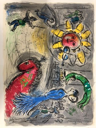 Литография Chagall - Derrière le Miroir