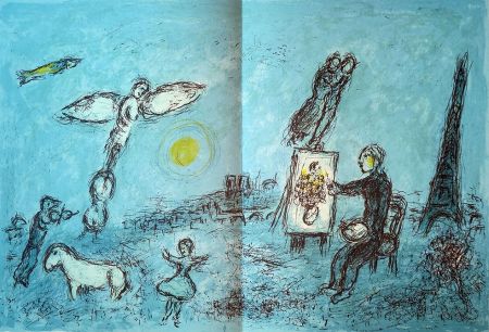Иллюстрированная Книга Chagall - Derrière le Miroir n.°246 mai 1981