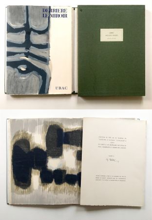 Иллюстрированная Книга Ubac - Derrière le Miroir n° 130. UBAC, PIERRES TAILLÉES (Nov. 1961). TIRAGE DE LUXE SIGNÉ.