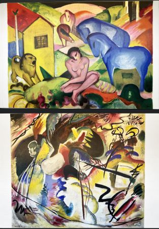 Иллюстрированная Книга Kandinsky - Derrière le Miroir n° 133-134. DER BLAUE REITER (1962).