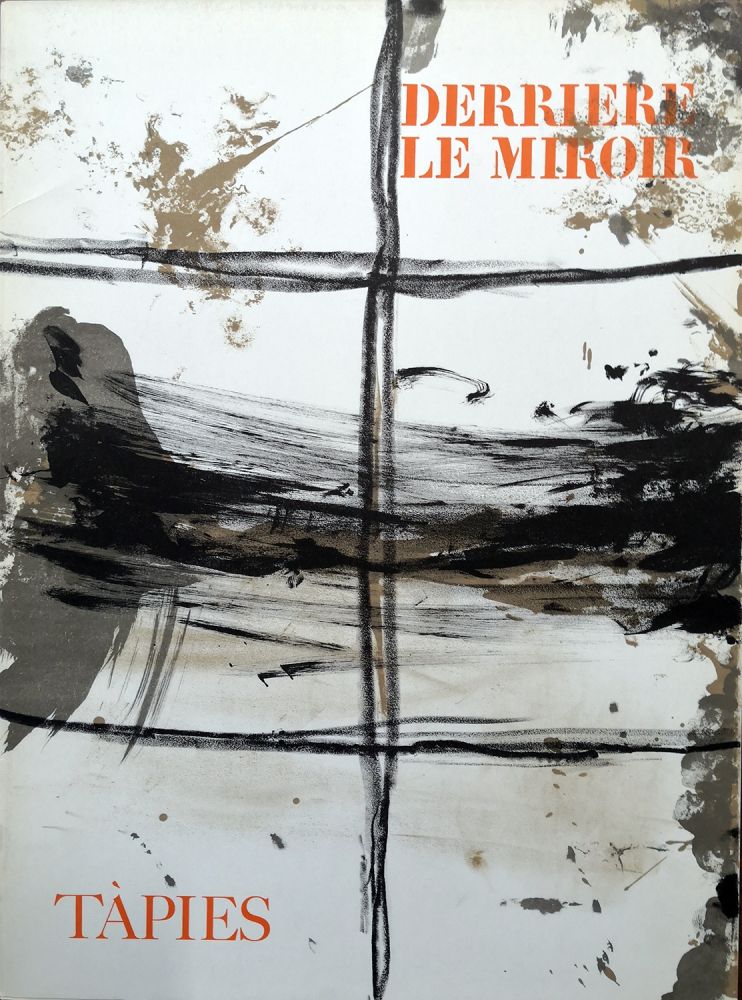 Иллюстрированная Книга Tàpies - Derrière le Miroir n. 168. Novembre 1967.