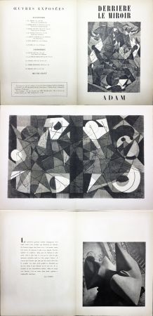 Иллюстрированная Книга Adam - Derrière le Miroir n° 24. ADAM - Décembre 1949. 1ere édition.