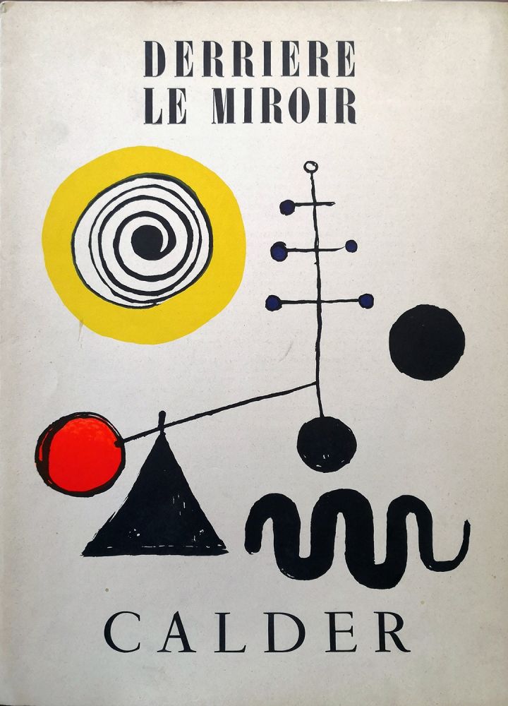 Иллюстрированная Книга Calder - Derrière le Miroir n. 31