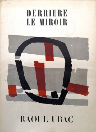 Иллюстрированная Книга Ubac - Derrière le Miroir n. 34. Texte d'André Frénaud