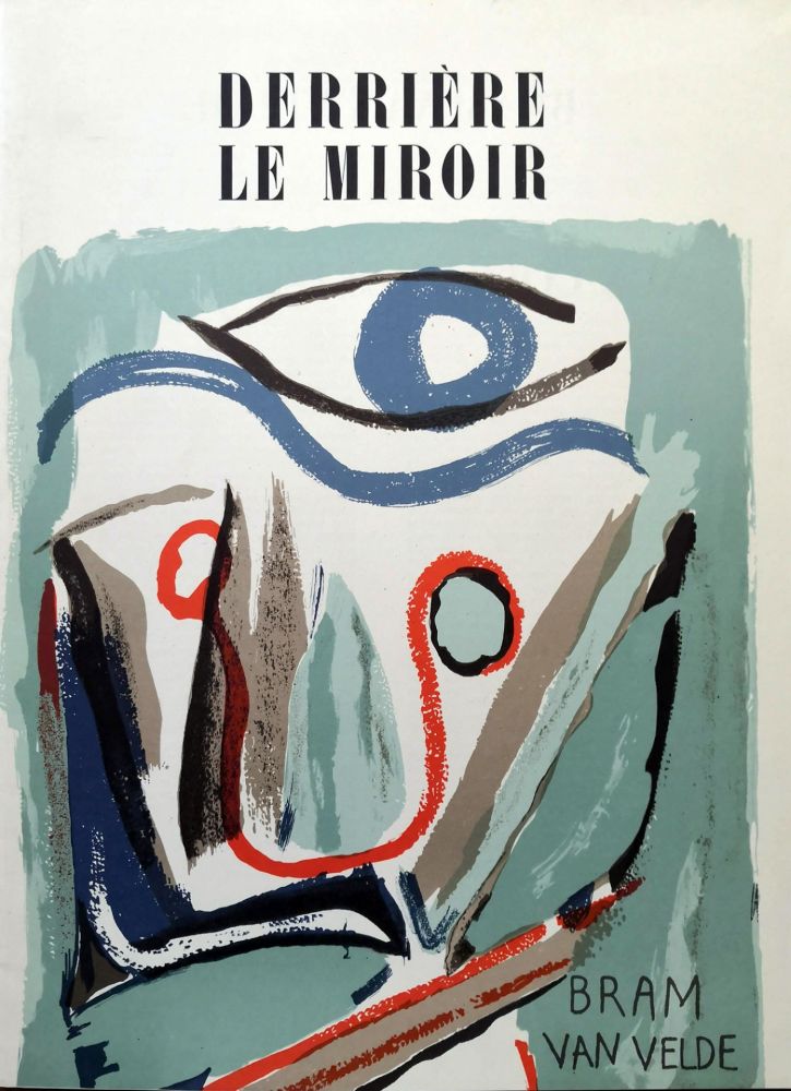 Иллюстрированная Книга Van Velde - Derrière le Miroir n. 43. Février 1952.