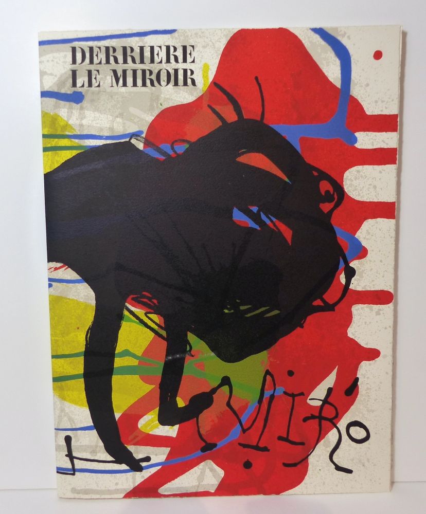 Литография Miró -  Derrière le Miroir. « Sobreteixims » N° 203. Signé. 
