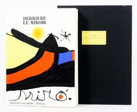 Иллюстрированная Книга Miró - Derriére le Miroir 193/194. Peintures Sur Papier, Dessins