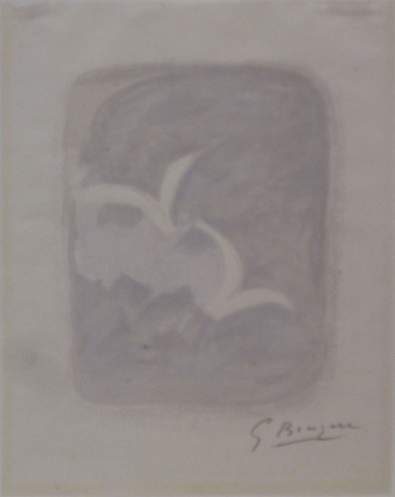 Литография Braque - Descente aux enfers planche 1