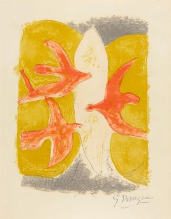 Литография Braque - Descente aux enfers planche 3 