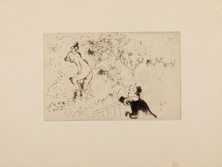 Гравюра Chagall - Desire III. Les sept Péchés capitaux (The Seven Deadly Sins)