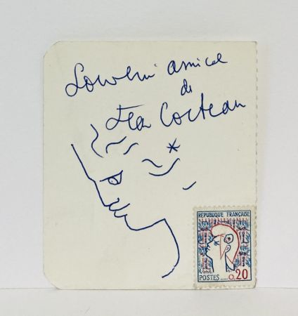 Нет Никаких Технических Cocteau - Dessin au stylo bille. circa 1961. 