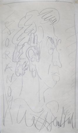 Нет Никаких Технических Paul  - Dessin Original / Original Drawing - DANIEL SORANO - Portrait