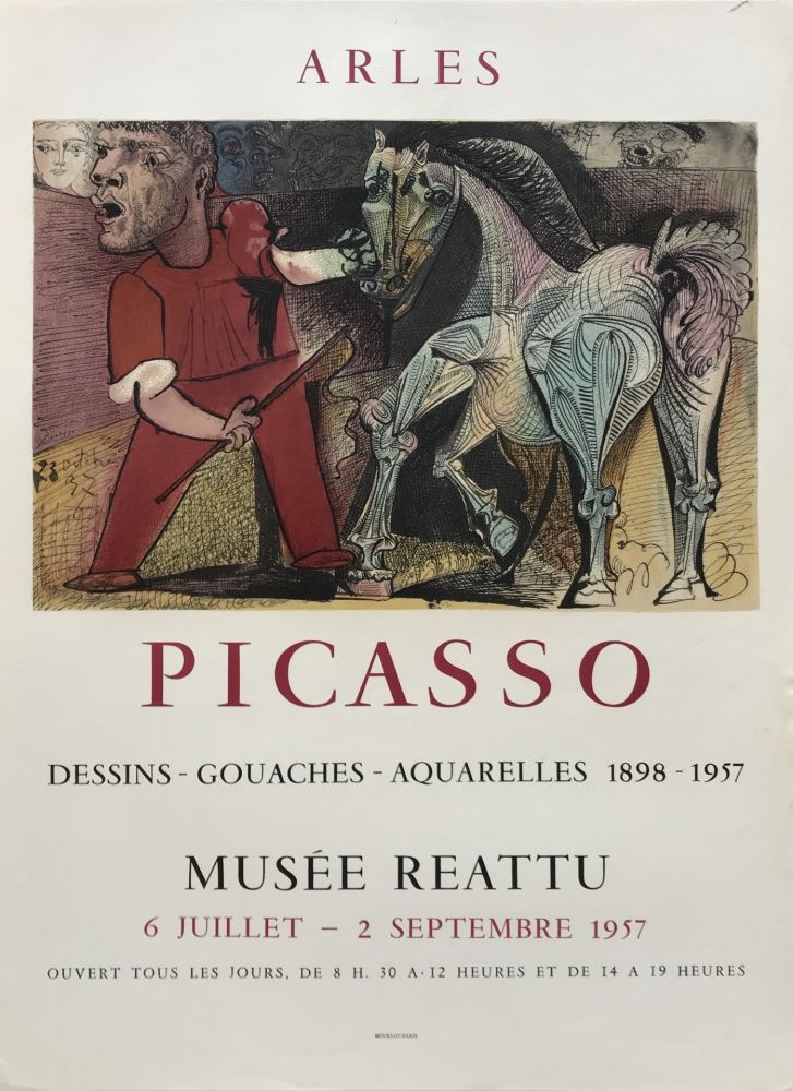 Литография Picasso - Dessins-Gouaches-Aquarelles 1898-1957