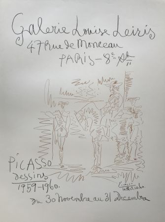 Литография Picasso - Dessins 1959-1960