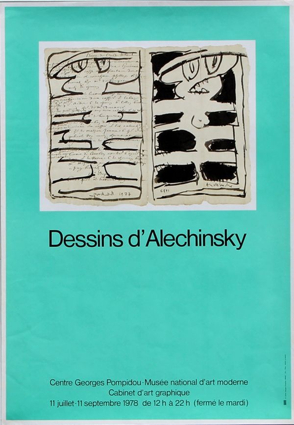 Гашение Alechinsky - Dessins  D'Alechinsky