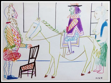 Литография Picasso (After) - DESSINS DE VALLAURIS V