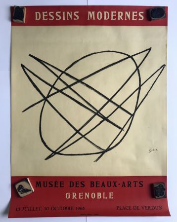 Афиша Gilioli - Dessins modernes / Musée des beaux-arts de Grenoble