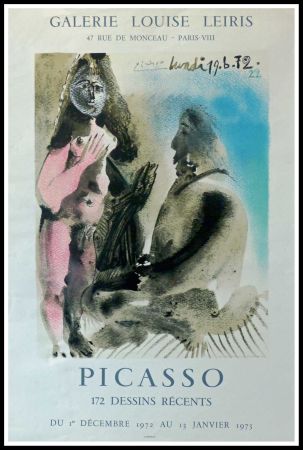 Афиша Picasso - DESSINS PICASSO, GALERIE LOUISE LEIRIS 