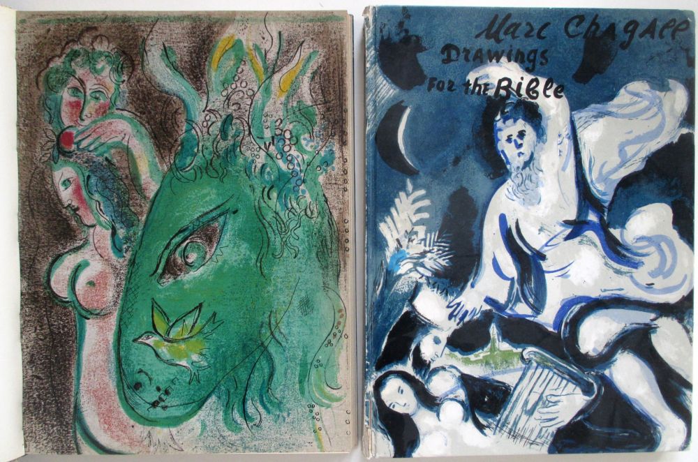 Литография Chagall - Dessins pour la Bible