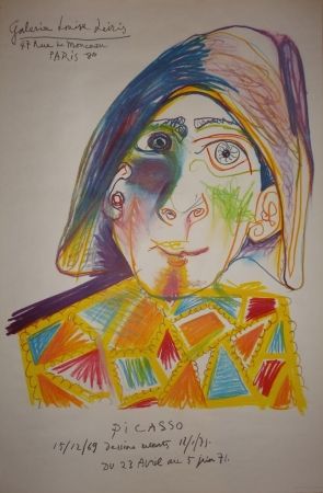 Литография Picasso - Dessins récents - Louise Leiris 1971