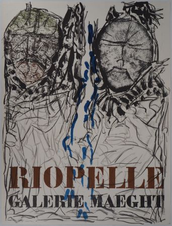 Иллюстрированная Книга Riopelle - Deux masques abstraits